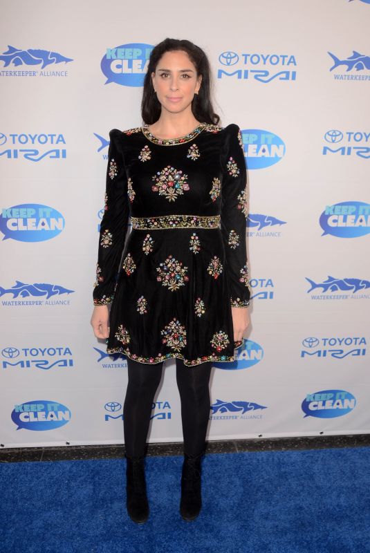 SARAH SILVERMAN at Keep It Clean Love Comedy Benefit for Waterkeepers Alliance in Los Angeles 03/02/2018