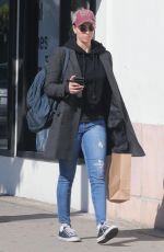 SARAH SILVERMAN Out Shopping in Hollywood 03/01/2018
