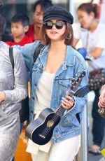 SELENA GOMEZ Arrives at Airport in Sydney 03/19/2018