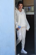 SELENA GOMEZ Arrives at Ice Skate in Los Angeles 03/26/2018