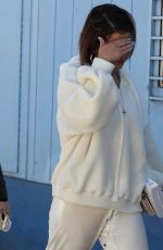 SELENA GOMEZ Arrives at Ice Skate in Los Angeles 03/26/2018