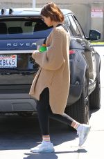 SELENA GOMEZ at a Gas Station in Los Angeles 03/28/2018