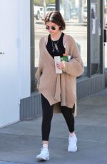 SELENA GOMEZ at a Gas Station in Los Angeles 03/28/2018