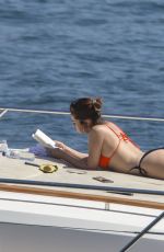SELENA GOMEZ in Bikini at a Yacht in Sydney Harbour 03/19/2018