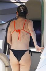 SELENA GOMEZ in Bikini on a Boat in Sydney Harbour 03/19/2018