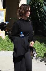 SELENA GOMEZ Leaves a Gym in Hollywood 03/29/2018