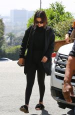 SELENA GOMEZ Leaves a Gym in Hollywood 03/29/2018