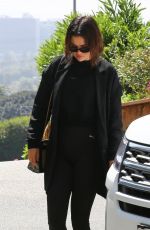 SELENA GOMEZ Leaves a Gym in Hollywood 03/29/2018