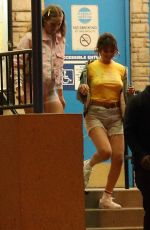 SELENA GOMEZ Leaves Roller Skating in Glendale 03/27/2018