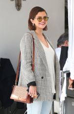 SELENA GOMEZ Out and About in Beverly Hills 03/30/2018