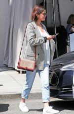 SELENA GOMEZ Out and About in Beverly Hills 03/30/2018