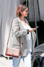 SELENA GOMEZ Out and About in Beverly Hills 03/30/2018
