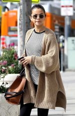 SELENA GOMEZ Out for Breakfast in Hollywood 03/08/2018