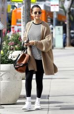 SELENA GOMEZ Out for Breakfast in Hollywood 03/08/2018