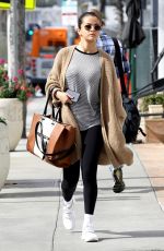 SELENA GOMEZ Out for Breakfast in Hollywood 03/08/2018