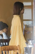 SELENA GOMEZ Out for Lunch in Beverly Hills 03/17/2018