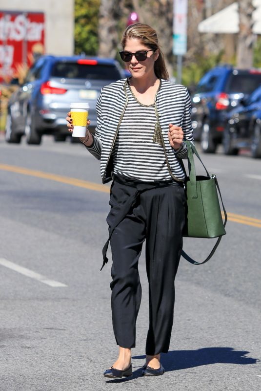 SELMA BLAIR Out in Studio City 03/06/2018
