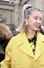 SEO JI-HYE at Rochas Fashion Show at PFW in Paris 02/28/2018