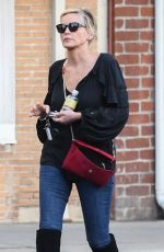 SHARON STONE Gets a Parking Ticket in Beverly Hills 03/06/2018
