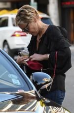 SHARON STONE Gets a Parking Ticket in Beverly Hills 03/06/2018