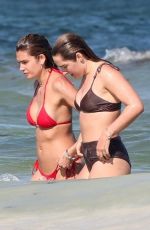 SHAYNA TAYLOR in Bikini on the Beach in Tulum 03/06/2018