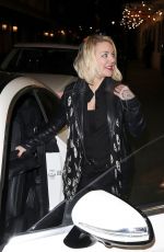 SHERIDAN SMITH Leaves Ivy Club in London 03/23/2018