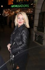 SHERIDAN SMITH Leaves Ivy Club in London 03/23/2018