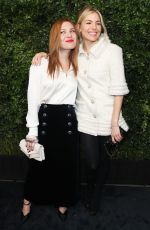 SIENNA MILLER at Charles Finch and Chanel Pre-oscar Dinner in Los Angeles 03/03/2018