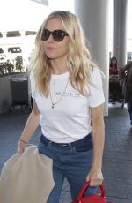 SIENNA MILLER at Los Angeles International Airport 03/05/2018