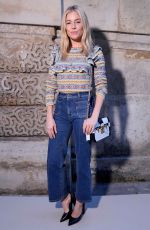 SIENNA MILLER at Louis Vuitton Fashion Show in Paris 03/06/2018