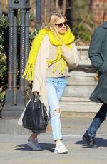 SIENNA MILLER Out in New York 03/01/2018