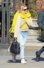 SIENNA MILLER Out in New York 03/01/2018