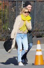 SIENNA MILLER Out in New York 03/01/2018