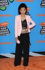 SIERRA CAPRI at 2018 Kids’ Choice Awards in Inglewood 03/24/2018