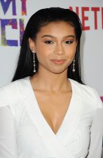 SIERRA CAPRI at On My Block Premiere in Los Angeles 03/14/2018