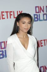 SIERRA CAPRI at On My Block Premiere in Los Angeles 03/14/2018
