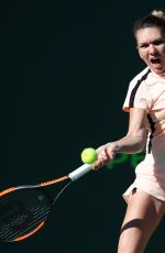 SIMONA HALEP at 2018 Miami Open in Key Biscayne 03/22/2018