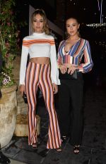 SISTINE ROSE and SOPHIA STALLONE at a Party at Dream Hotel in Los Angeles 03/21/2018