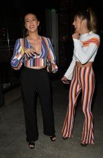 SISTINE ROSE and SOPHIA STALLONE at a Party at Dream Hotel in Los Angeles 03/21/2018