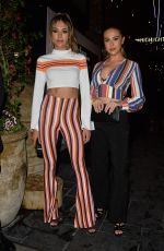 SISTINE ROSE and SOPHIA STALLONE at a Party at Dream Hotel in Los Angeles 03/21/2018