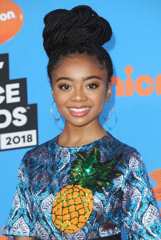 SKAI JACKSON at 2018 Kids’ Choice Awards in Inglewood 03/24/2018