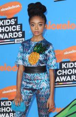 SKAI JACKSON at 2018 Kids’ Choice Awards in Inglewood 03/24/2018