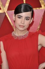 SOFIA CARSON at 90th Annual Academy Awards in Hollywood 03/04/2018