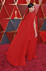 SOFIA CARSON at 90th Annual Academy Awards in Hollywood 03/04/2018