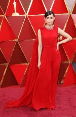 SOFIA CARSON at 90th Annual Academy Awards in Hollywood 03/04/2018