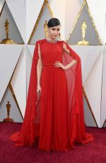 SOFIA CARSON at Oscar 2018 in Los Angeles 03/04/2018