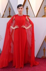 SOFIA CARSON at Oscar 2018 in Los Angeles 03/04/2018