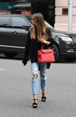 SOFIA VERGARA in Ripped Jeans Out in Beverly Hills 03/20/2018