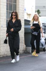 SOFIE RICHIE and LOTTIE MOSS Leaves Nail Salon in Beverly Hills 02/09/2018
