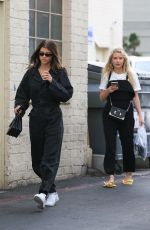 SOFIE RICHIE and LOTTIE MOSS Leaves Nail Salon in Beverly Hills 02/09/2018